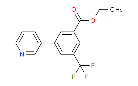 AM34897 | 1214336-75-0 | Ethyl 3-(pyridin-3-yl)-5-(trifluoromethyl)benzoate