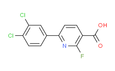 AM34900 | 1361878-72-9 | 6-(3,4-Dichlorophenyl)-2-fluoronicotinic acid