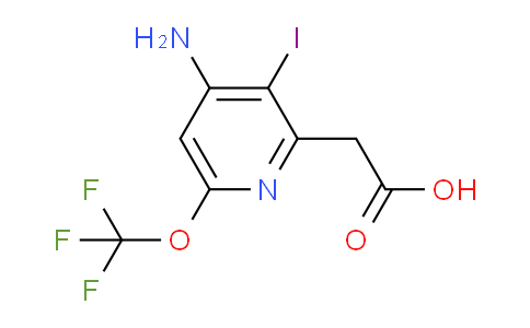 AM34903 | 1803642-52-5 | 4-Amino-3-iodo-6-(trifluoromethoxy)pyridine-2-acetic acid