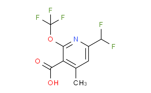 AM34907 | 1361776-42-2 | 6-(Difluoromethyl)-4-methyl-2-(trifluoromethoxy)pyridine-3-carboxylic acid