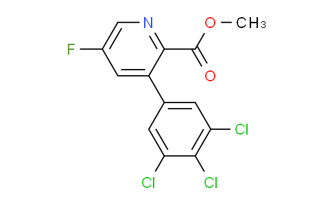 AM34913 | 1361541-34-5 | Methyl 5-fluoro-3-(3,4,5-trichlorophenyl)picolinate