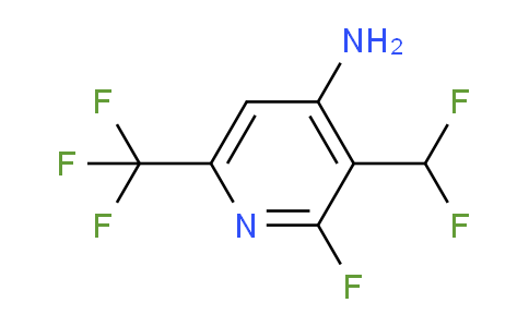 AM34915 | 1806831-85-5 | 4-Amino-3-(difluoromethyl)-2-fluoro-6-(trifluoromethyl)pyridine