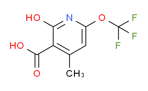 2-Hydroxy-4-methyl-6-(trifluoromethoxy)pyridine-3-carboxylic acid