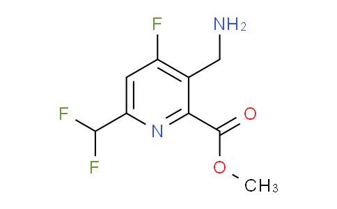 AM34918 | 1806932-73-9 | Methyl 3-(aminomethyl)-6-(difluoromethyl)-4-fluoropyridine-2-carboxylate