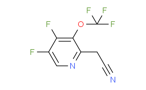 AM34919 | 1804030-80-5 | 4,5-Difluoro-3-(trifluoromethoxy)pyridine-2-acetonitrile