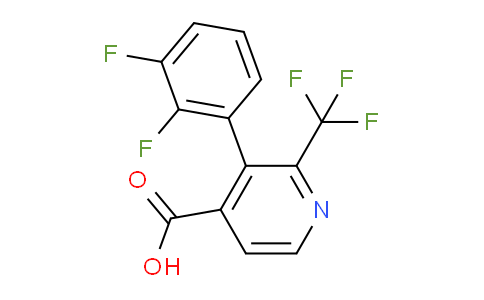 3-(2,3-Difluorophenyl)-2-(trifluoromethyl)isonicotinic acid