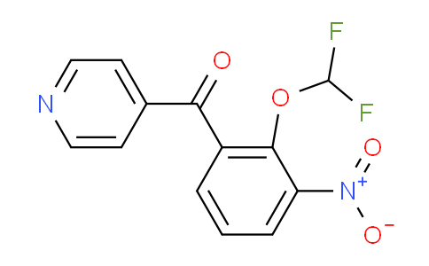 AM34923 | 1261807-64-0 | 4-(2-(Difluoromethoxy)-3-nitrobenzoyl)pyridine
