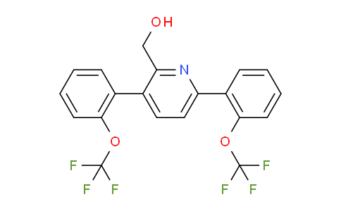 AM34930 | 1261457-20-8 | 3,6-Bis(2-(trifluoromethoxy)phenyl)pyridine-2-methanol
