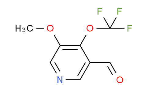 3-Methoxy-4-(trifluoromethoxy)pyridine-5-carboxaldehyde