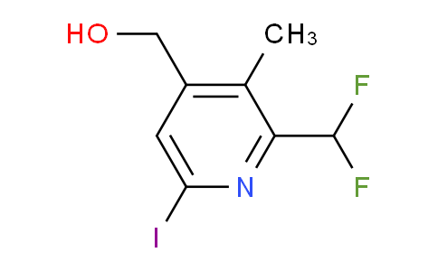 2-(Difluoromethyl)-6-iodo-3-methylpyridine-4-methanol