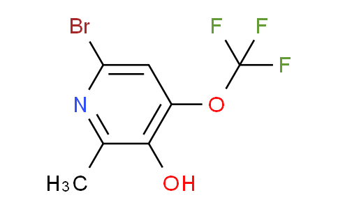 6-Bromo-3-hydroxy-2-methyl-4-(trifluoromethoxy)pyridine