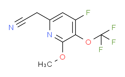 AM34936 | 1803652-18-7 | 4-Fluoro-2-methoxy-3-(trifluoromethoxy)pyridine-6-acetonitrile