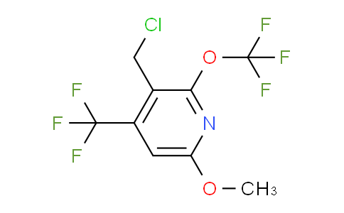 AM34944 | 1805995-94-1 | 3-(Chloromethyl)-6-methoxy-2-(trifluoromethoxy)-4-(trifluoromethyl)pyridine