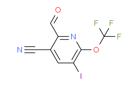 AM34950 | 1804805-57-9 | 3-Cyano-5-iodo-6-(trifluoromethoxy)pyridine-2-carboxaldehyde