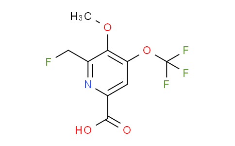 AM34956 | 1804759-52-1 | 2-(Fluoromethyl)-3-methoxy-4-(trifluoromethoxy)pyridine-6-carboxylic acid