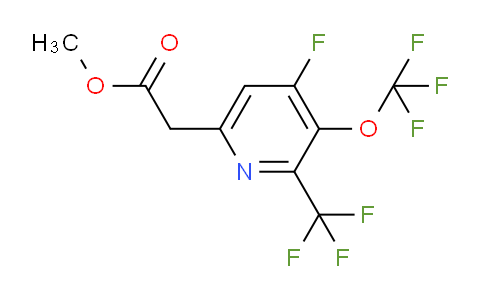 AM34992 | 1806263-88-6 | Methyl 4-fluoro-3-(trifluoromethoxy)-2-(trifluoromethyl)pyridine-6-acetate
