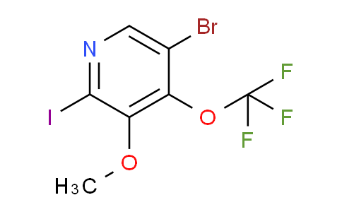 AM35002 | 1804593-44-9 | 5-Bromo-2-iodo-3-methoxy-4-(trifluoromethoxy)pyridine