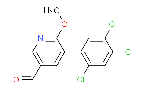 AM35005 | 1261548-51-9 | 6-Methoxy-5-(2,4,5-trichlorophenyl)nicotinaldehyde