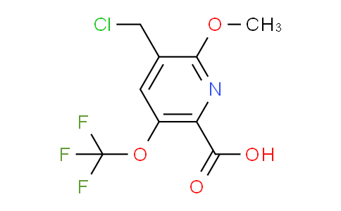 AM35013 | 1804933-42-3 | 3-(Chloromethyl)-2-methoxy-5-(trifluoromethoxy)pyridine-6-carboxylic acid