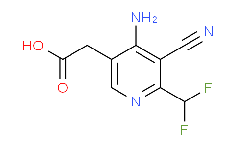 AM35017 | 1805109-35-6 | 4-Amino-3-cyano-2-(difluoromethyl)pyridine-5-acetic acid