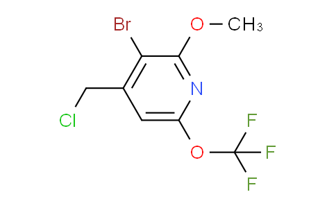 AM35041 | 1804565-71-6 | 3-Bromo-4-(chloromethyl)-2-methoxy-6-(trifluoromethoxy)pyridine