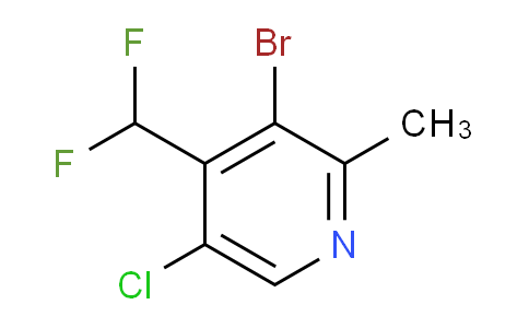 AM35045 | 1805006-32-9 | 3-Bromo-5-chloro-4-(difluoromethyl)-2-methylpyridine