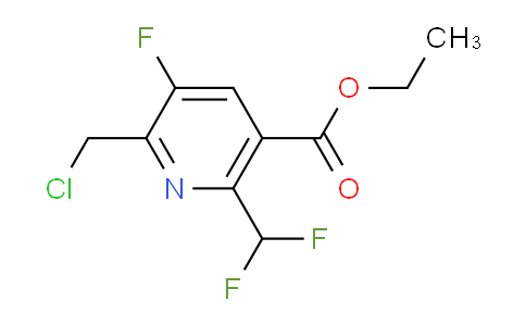 AM35047 | 1805603-68-2 | Ethyl 2-(chloromethyl)-6-(difluoromethyl)-3-fluoropyridine-5-carboxylate