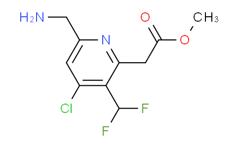 AM35069 | 1804683-59-7 | Methyl 6-(aminomethyl)-4-chloro-3-(difluoromethyl)pyridine-2-acetate