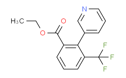 Ethyl 2-(pyridin-3-yl)-3-(trifluoromethyl)benzoate