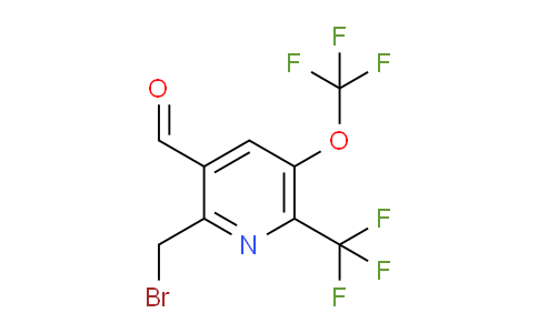 AM35078 | 1806762-59-3 | 2-(Bromomethyl)-5-(trifluoromethoxy)-6-(trifluoromethyl)pyridine-3-carboxaldehyde