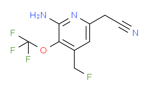 AM35084 | 1804021-61-1 | 2-Amino-4-(fluoromethyl)-3-(trifluoromethoxy)pyridine-6-acetonitrile