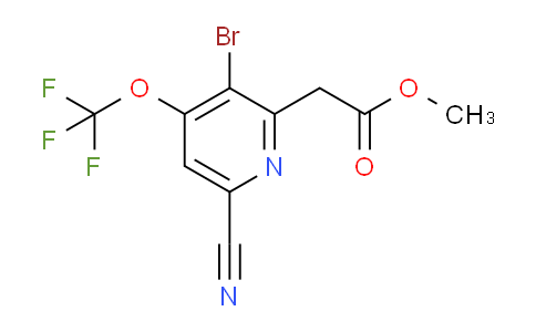 AM35087 | 1803617-89-1 | Methyl 3-bromo-6-cyano-4-(trifluoromethoxy)pyridine-2-acetate