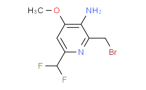 AM35089 | 1804682-01-6 | 3-Amino-2-(bromomethyl)-6-(difluoromethyl)-4-methoxypyridine