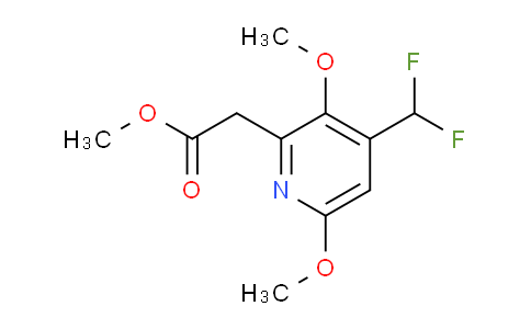 AM35093 | 1805052-10-1 | Methyl 4-(difluoromethyl)-3,6-dimethoxypyridine-2-acetate