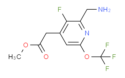 AM35104 | 1804642-41-8 | Methyl 2-(aminomethyl)-3-fluoro-6-(trifluoromethoxy)pyridine-4-acetate