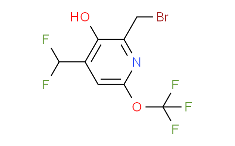AM35108 | 1804826-59-2 | 2-(Bromomethyl)-4-(difluoromethyl)-3-hydroxy-6-(trifluoromethoxy)pyridine