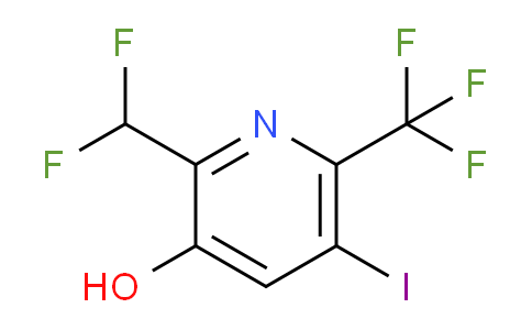 AM35125 | 1805539-33-6 | 2-(Difluoromethyl)-3-hydroxy-5-iodo-6-(trifluoromethyl)pyridine