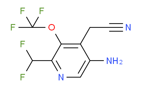 AM35127 | 1803989-91-4 | 5-Amino-2-(difluoromethyl)-3-(trifluoromethoxy)pyridine-4-acetonitrile