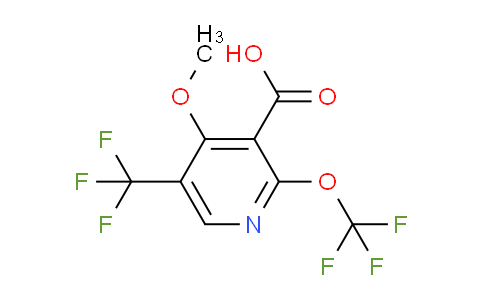 AM35129 | 1806005-78-6 | 4-Methoxy-2-(trifluoromethoxy)-5-(trifluoromethyl)pyridine-3-carboxylic acid
