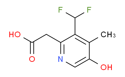 AM35130 | 1806971-13-0 | 3-(Difluoromethyl)-5-hydroxy-4-methylpyridine-2-acetic acid