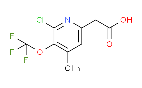 AM35133 | 1804559-43-0 | 2-Chloro-4-methyl-3-(trifluoromethoxy)pyridine-6-acetic acid
