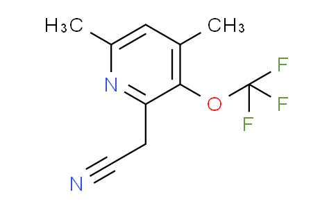 AM35142 | 1803981-40-9 | 4,6-Dimethyl-3-(trifluoromethoxy)pyridine-2-acetonitrile