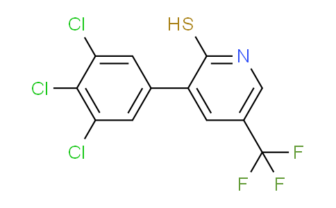AM35146 | 1361657-05-7 | 2-Mercapto-3-(3,4,5-trichlorophenyl)-5-(trifluoromethyl)pyridine