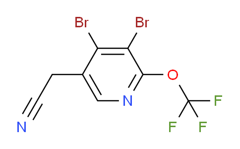 AM35156 | 1804551-09-4 | 3,4-Dibromo-2-(trifluoromethoxy)pyridine-5-acetonitrile