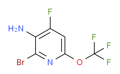 AM35162 | 1804570-42-0 | 3-Amino-2-bromo-4-fluoro-6-(trifluoromethoxy)pyridine