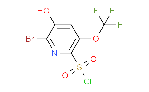 AM35168 | 1803993-58-9 | 2-Bromo-3-hydroxy-5-(trifluoromethoxy)pyridine-6-sulfonyl chloride