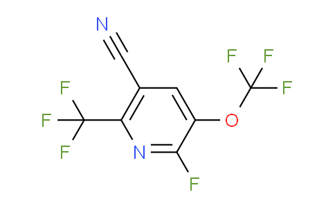 AM35174 | 1803956-62-8 | 5-Cyano-2-fluoro-3-(trifluoromethoxy)-6-(trifluoromethyl)pyridine