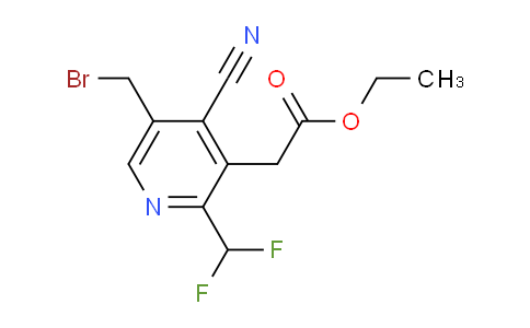 AM35200 | 1805508-04-6 | Ethyl 5-(bromomethyl)-4-cyano-2-(difluoromethyl)pyridine-3-acetate