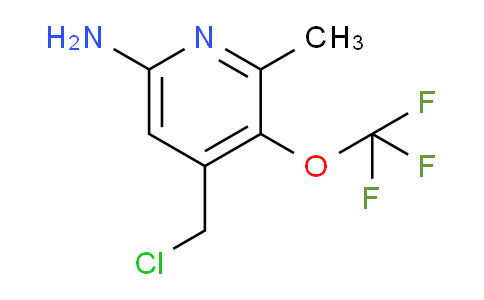 6-Amino-4-(chloromethyl)-2-methyl-3-(trifluoromethoxy)pyridine