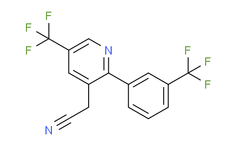 AM35205 | 1261820-53-4 | 5-(Trifluoromethyl)-2-(3-(trifluoromethyl)phenyl)pyridine-3-acetonitrile